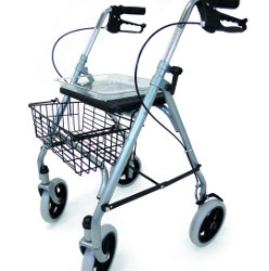 Andador rollator silver con freno