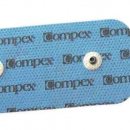Electrodos Compex para electroestimuladores snap rectangulares