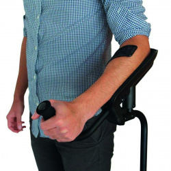 Muleta de antebrazo ajustable