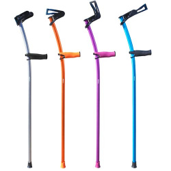 Muleta ortop&eacute;dica Indesmed 100% Aluminio Aeroespacial 6061 