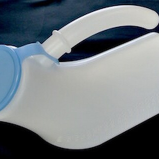 Orinal masculino con tapa