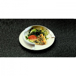 Reborde curvado para plato