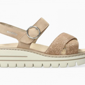 Sandalia Mujer Camille Mobils Beige Arena