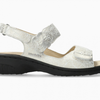 Sandalias para mujer (n&ordm;37) Getha Blanco Pipa Mephisto Mobils