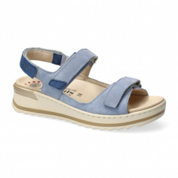 Sandalias para mujer (n&ordm;40) Elora Azul Mephisto Mobils 