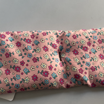 Saquitos t&eacute;rmicos Phiu Phiu 33x15 cm estampado flores rosado