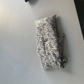 Saquitos t&eacute;rmicos Phiu Phiu 60x15 cm flores moradas