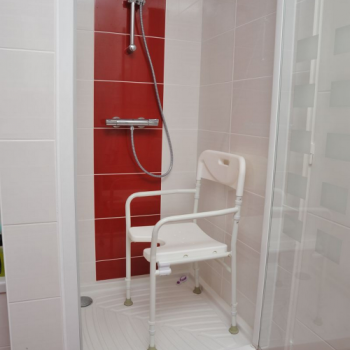 Silla de ducha plegable Tobago