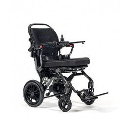 Silla de ruedas el&eacute;ctrica plegable Plego Carbon