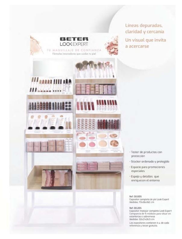 Nuevo centro de maquillaje Look Expert de Beter