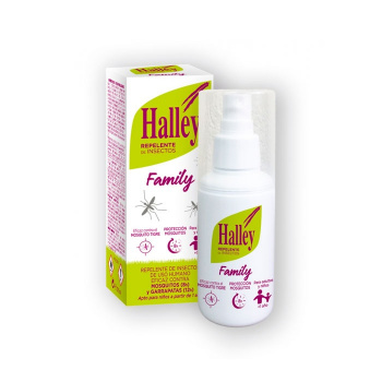 HALLEY FAMILY REPELENTE DE INSECTOS  1 VAPORIZADOR 100 ML
