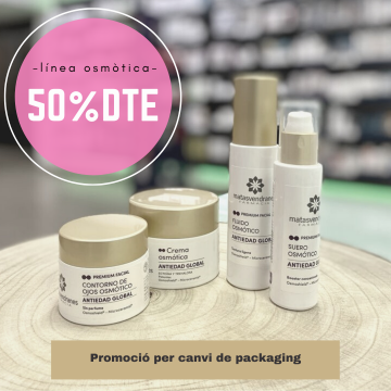 50% dte per canvi de packaging