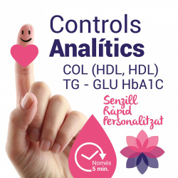 Anal&iacute;tiques de control l&iacute;pidic i de glucosa