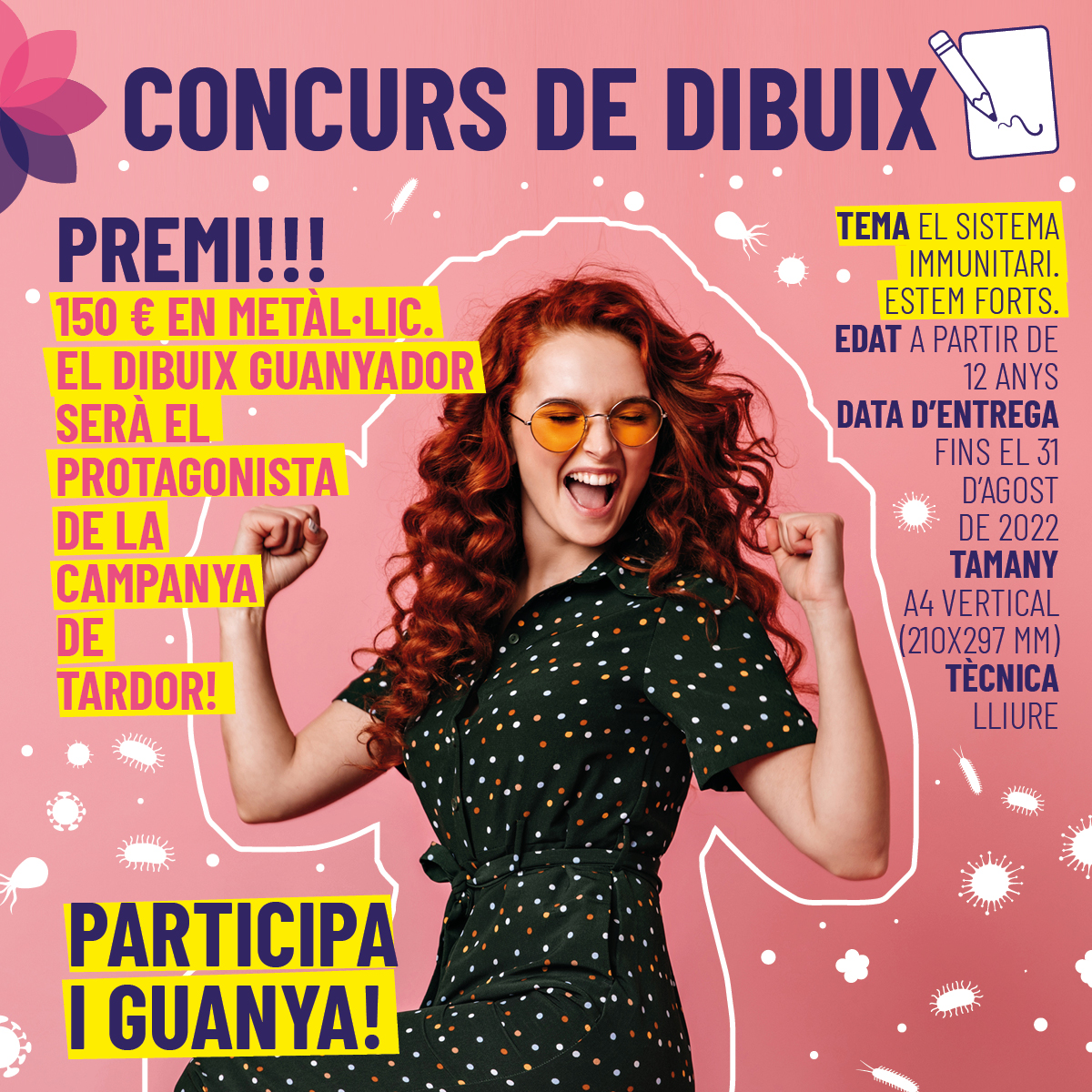 CONCURS DE DIBUIX PREMIAT AMB 150€