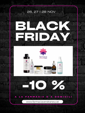 COSMÈTICA MARCA PRÒPIA BLACK FRIDAY