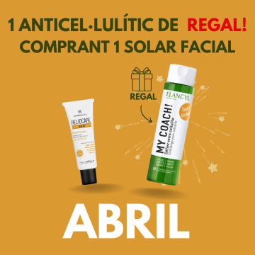 Fotoprotector solar amb anticel·lulític de regal