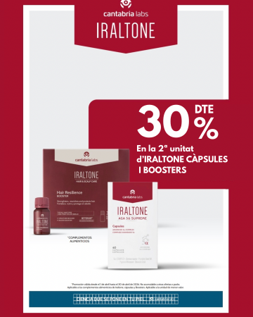 IRALTONE: 30% dte 2a unitat