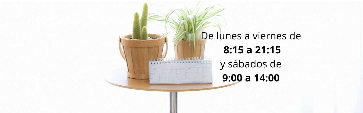 NUESTRO HORARIO